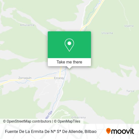 Fuente De La Ermita De Nª Sª De Allende map