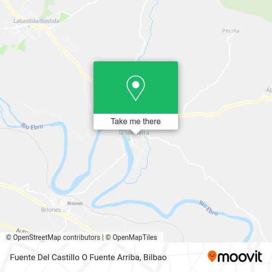 Fuente Del Castillo O Fuente Arriba map
