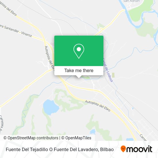 Fuente Del Tejadillo O Fuente Del Lavadero map