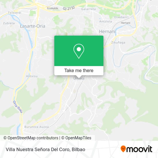 Villa Nuestra Señora Del Coro map