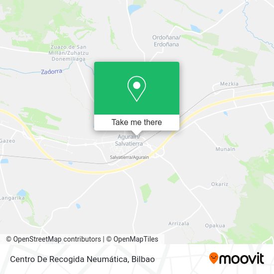 Centro De Recogida Neumática map