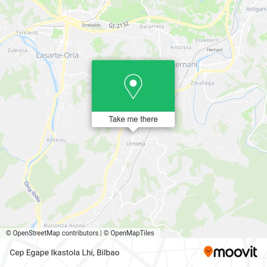 Cep Egape Ikastola Lhi map