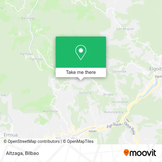 Altzaga map