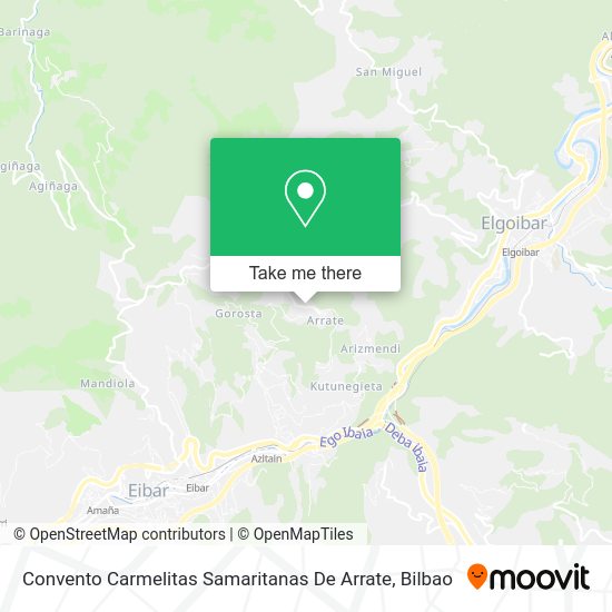Convento Carmelitas Samaritanas De Arrate map