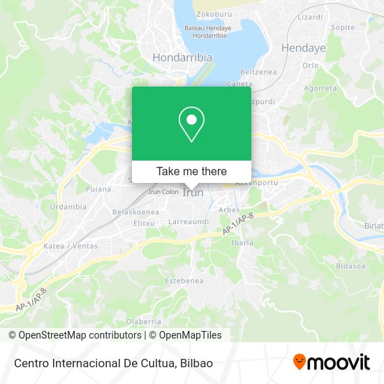 Centro Internacional De Cultua map