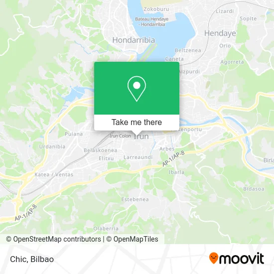 Chic map