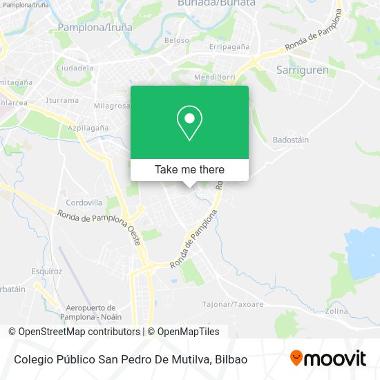 Colegio Público San Pedro De Mutilva map