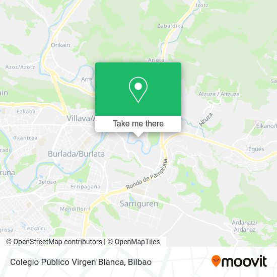 Colegio Público Virgen Blanca map
