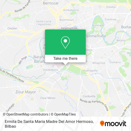 Ermita De Santa María Madre Del Amor Hermoso map