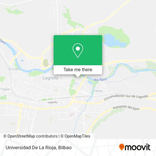 Universidad De La Rioja map
