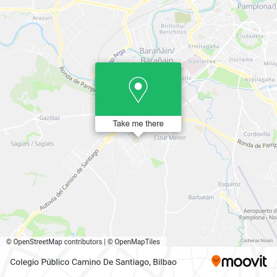 Colegio Público Camino De Santiago map