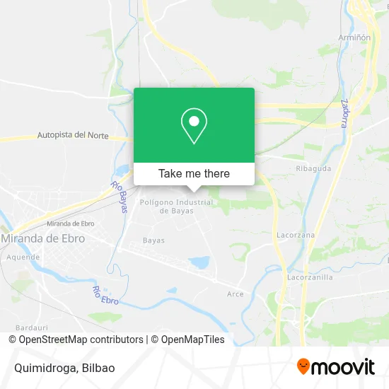 Quimidroga map