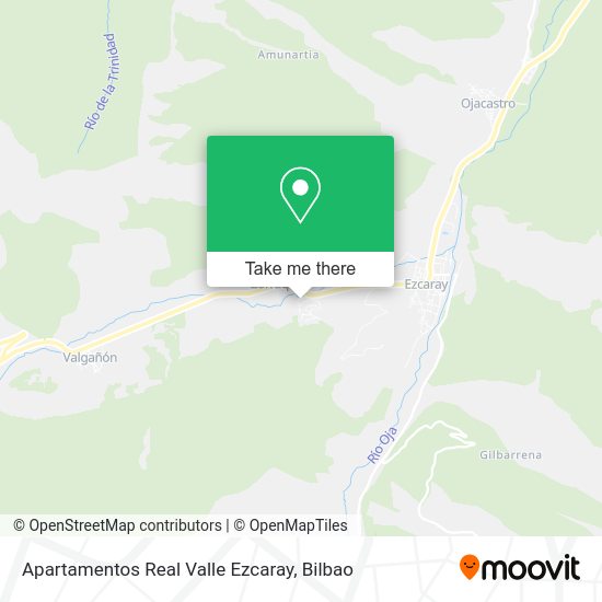 Apartamentos Real Valle Ezcaray map