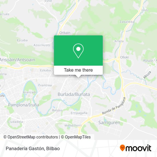 Panadería Gastón map