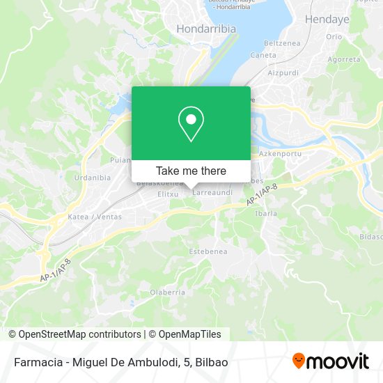 Farmacia - Miguel De Ambulodi, 5 map