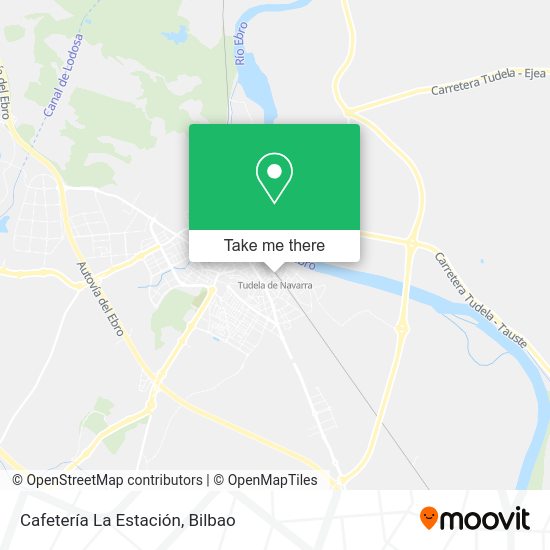 Cafetería La Estación map