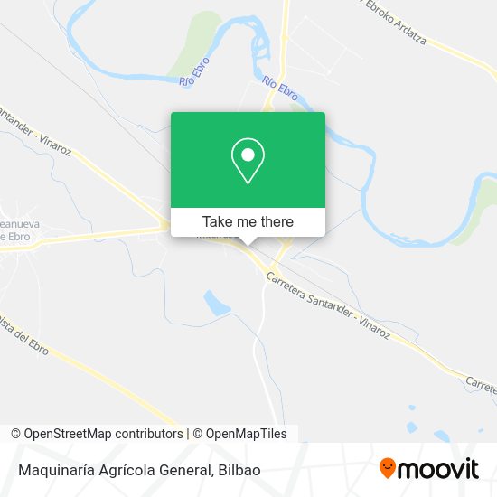 Maquinaría Agrícola General map