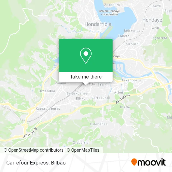 Carrefour Express map