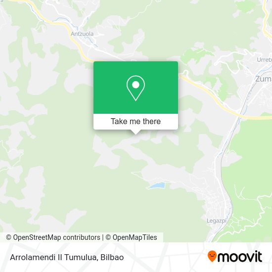 Arrolamendi II Tumulua map