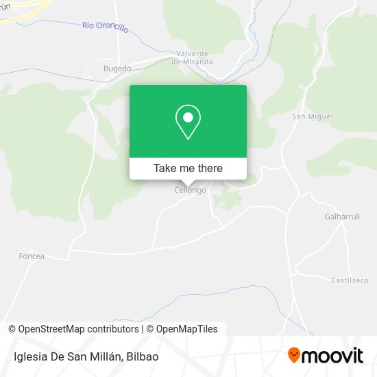 Iglesia De San Millán map
