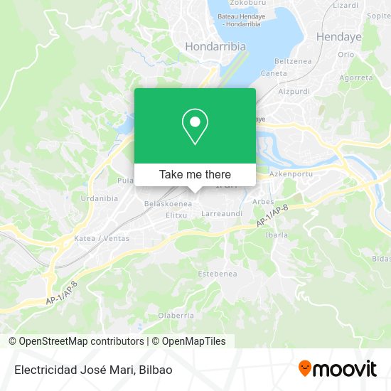 Electricidad José Mari map