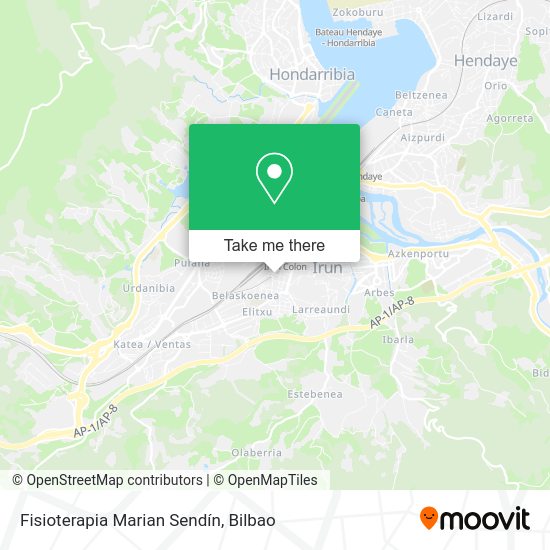 Fisioterapia Marian Sendín map