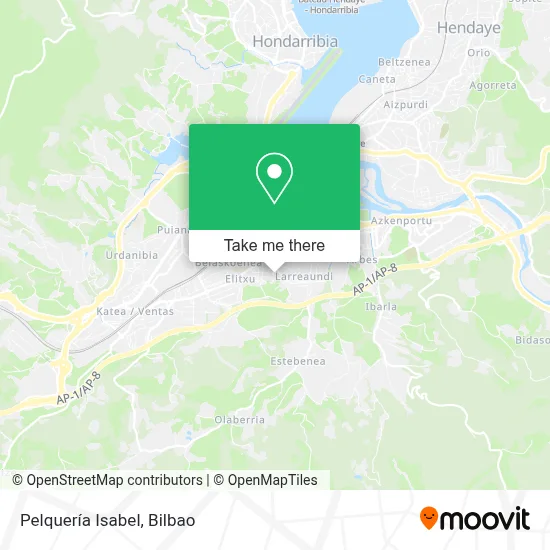 Pelquería Isabel map