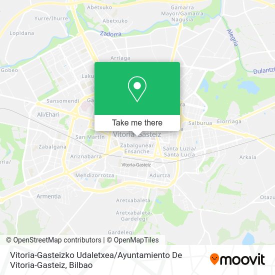 Vitoria-Gasteizko Udaletxea / Ayuntamiento De Vitoria-Gasteiz map
