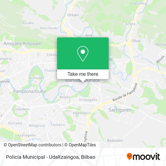 Policía Municipal - Udaltzaingoa map