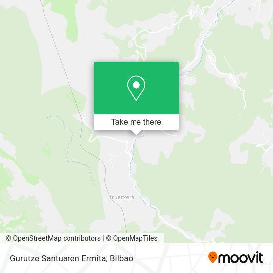 Gurutze Santuaren Ermita map