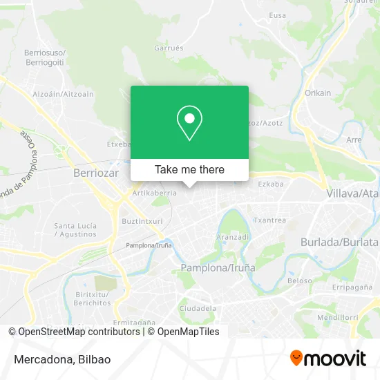 mapa Mercadona
