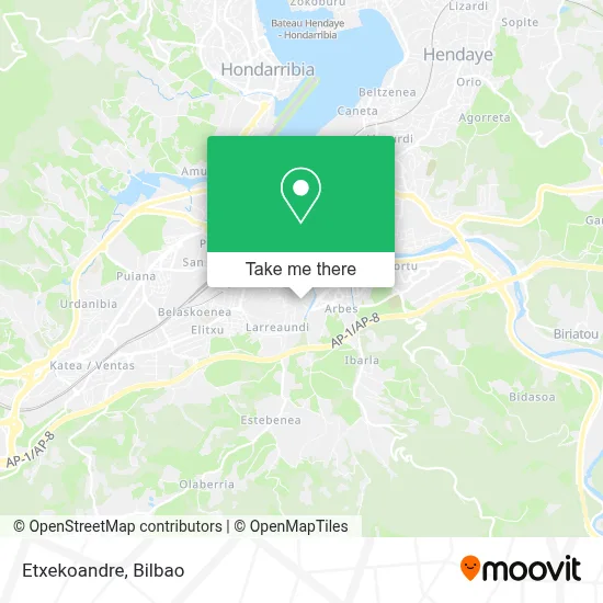 Etxekoandre map