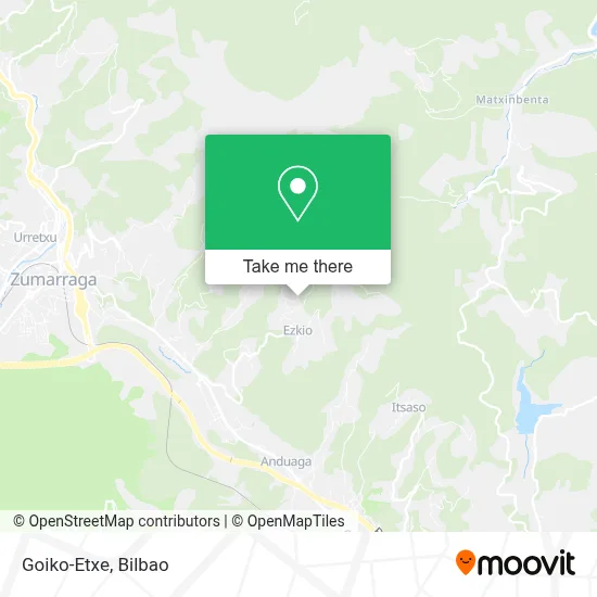 Goiko-Etxe map