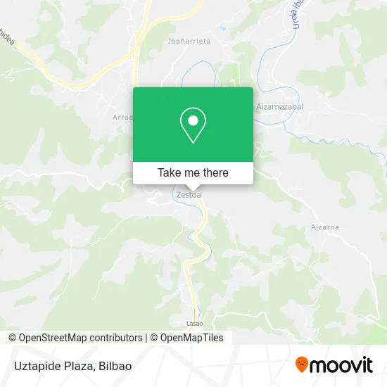 mapa Uztapide Plaza