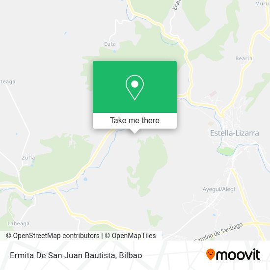 Ermita De San Juan Bautista map