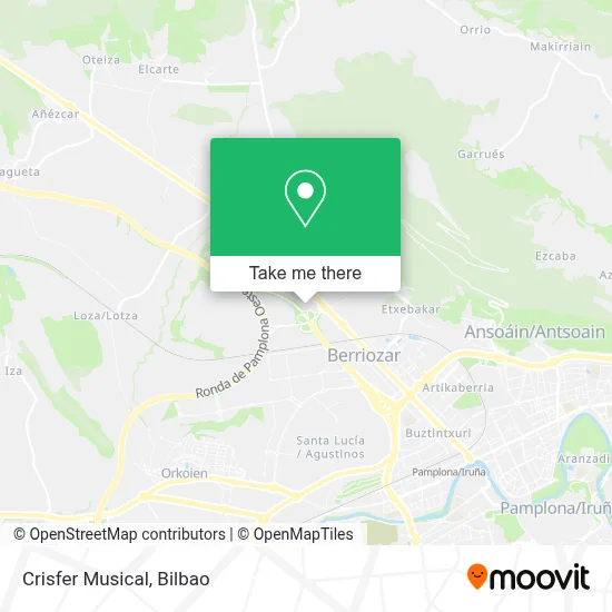 Crisfer Musical map