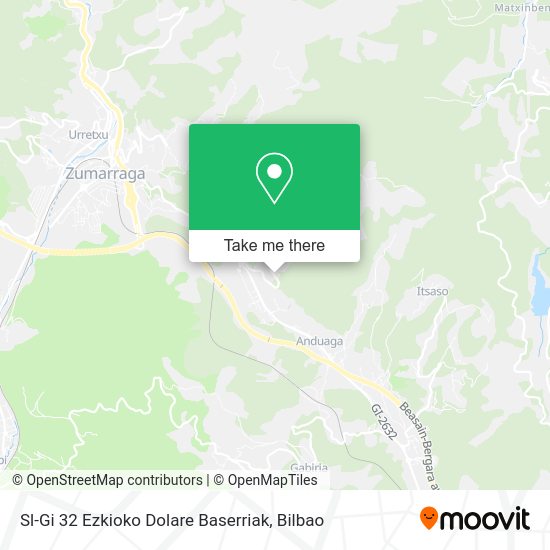 Sl-Gi 32 Ezkioko Dolare Baserriak map