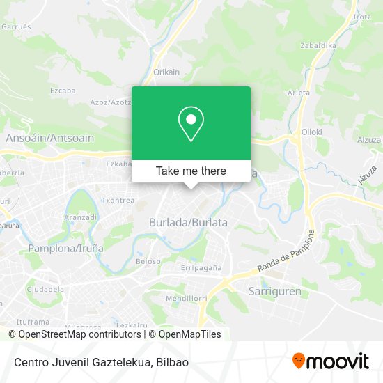 Centro Juvenil Gaztelekua map