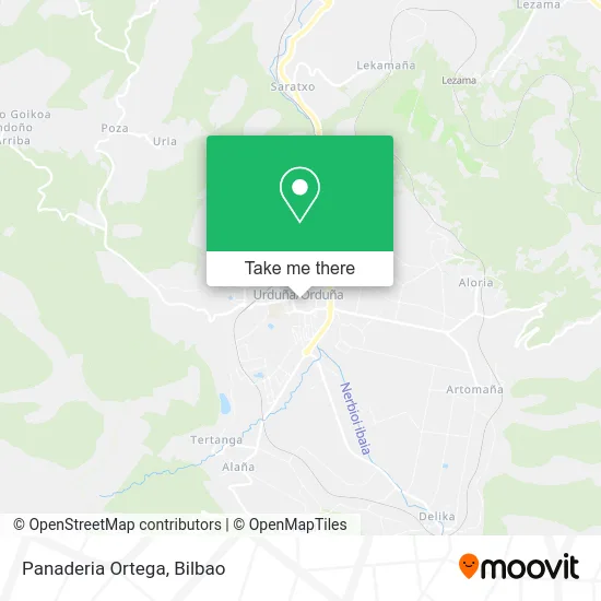 Panaderia Ortega map