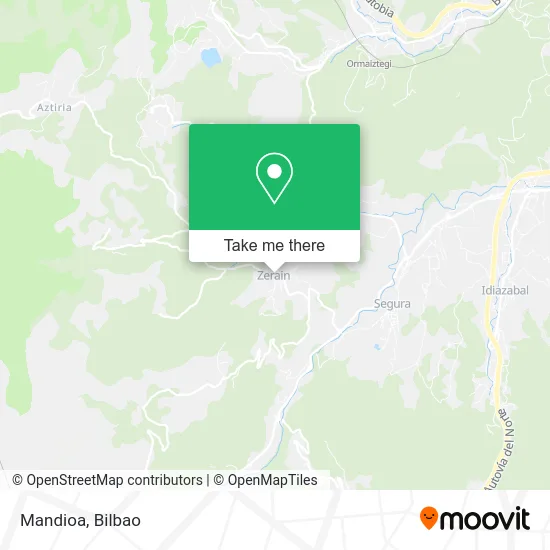 mapa Mandioa