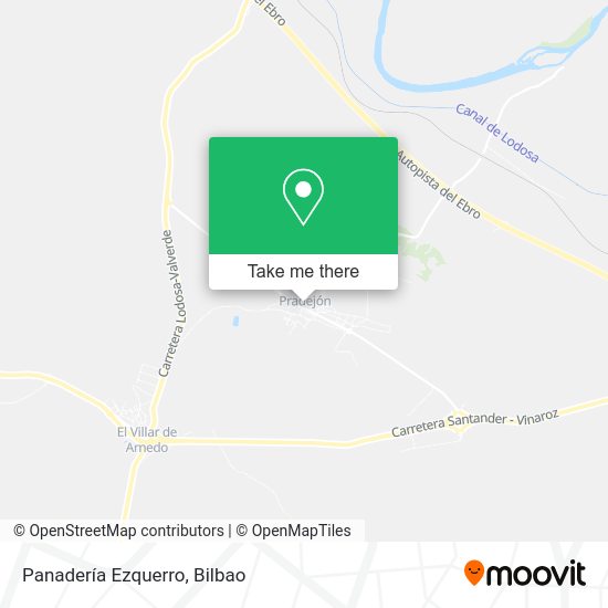 Panadería Ezquerro map