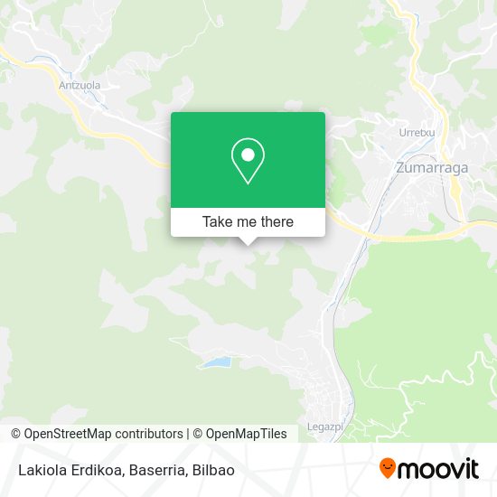 Lakiola Erdikoa, Baserria map