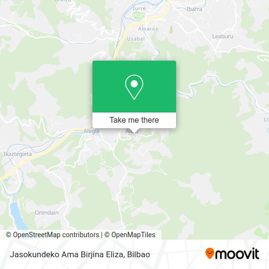 Jasokundeko Ama Birjina Eliza map