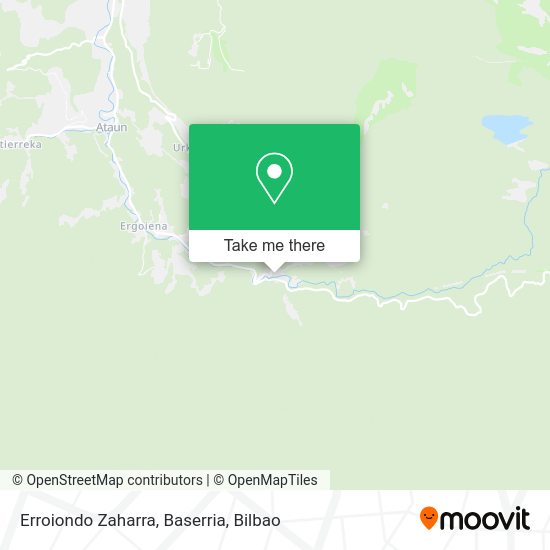 Erroiondo Zaharra, Baserria map