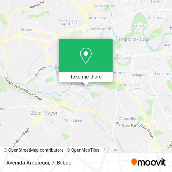 Avenida Aróstegui, 7 map