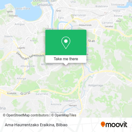 Ama-Haurrentzako Eraikina map