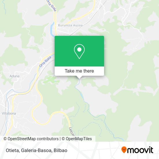 Otieta, Galeria-Basoa map