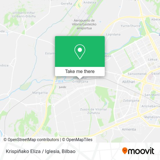 Krispiñako Eliza / Iglesia map