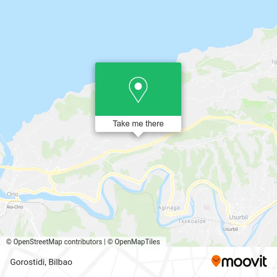 mapa Gorostidi