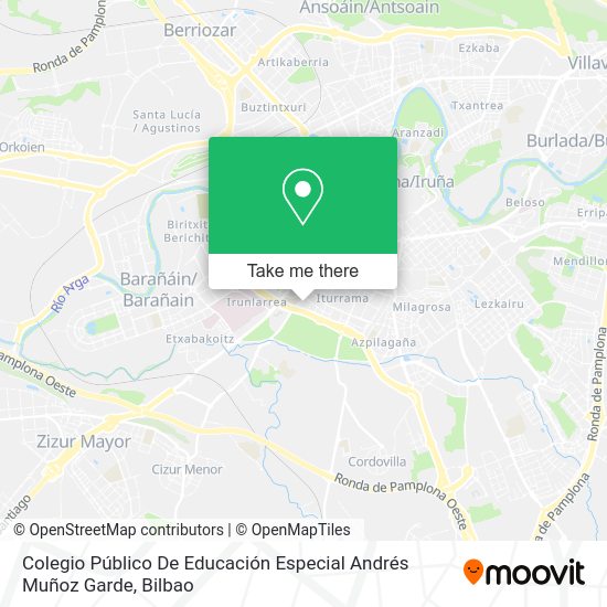 Colegio Público De Educación Especial Andrés Muñoz Garde map